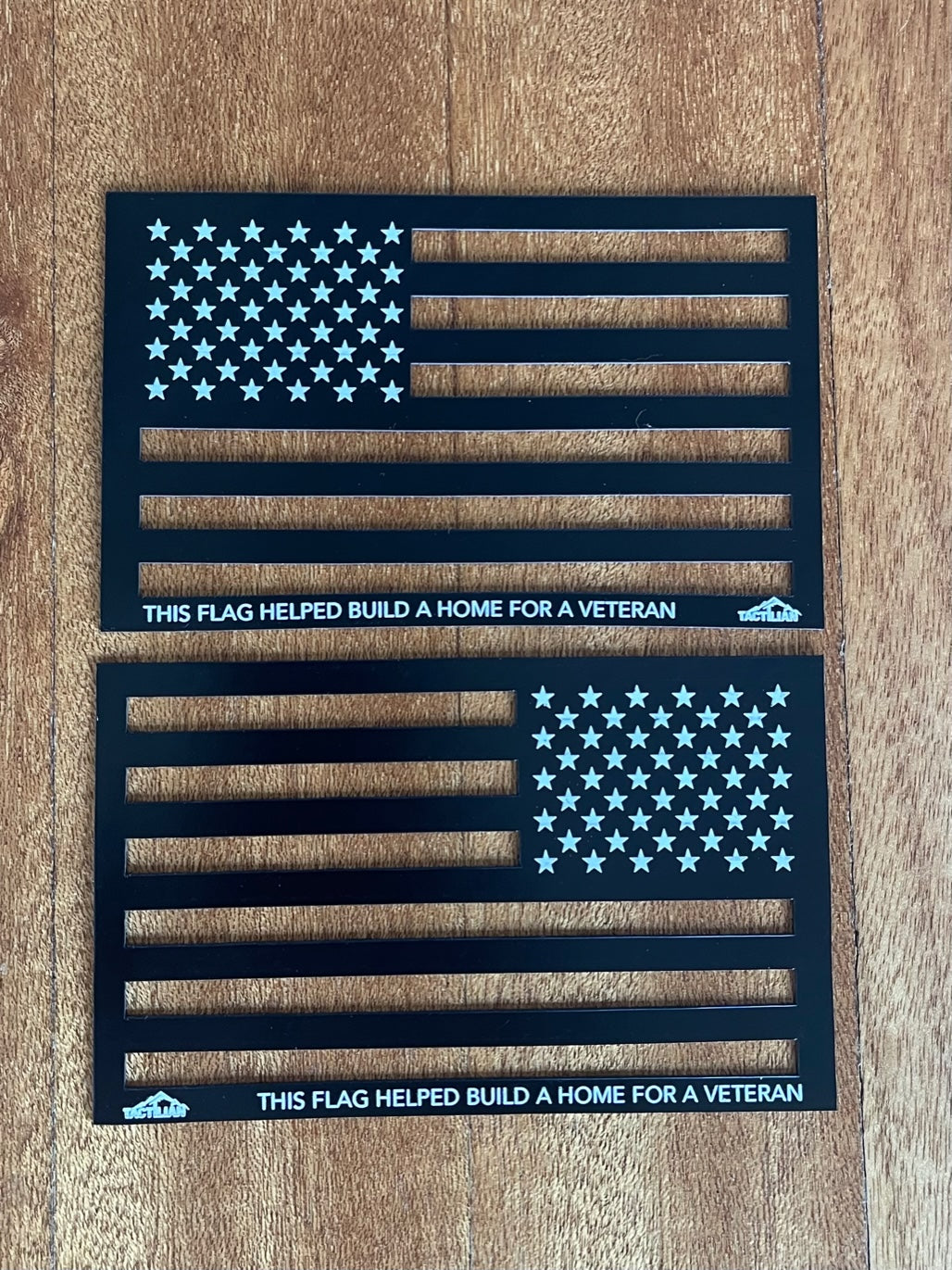 Tactilian Veterans Support American Flag Flag Magnet Set (Limited Edition)