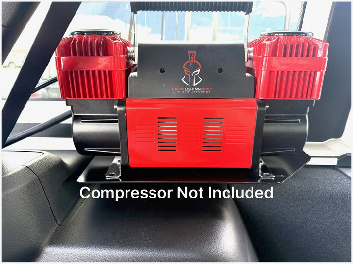Thor’s Lightning Refuge MOLLE Air Compressor Mount for Jeep Wrangler JLU 2018–2026