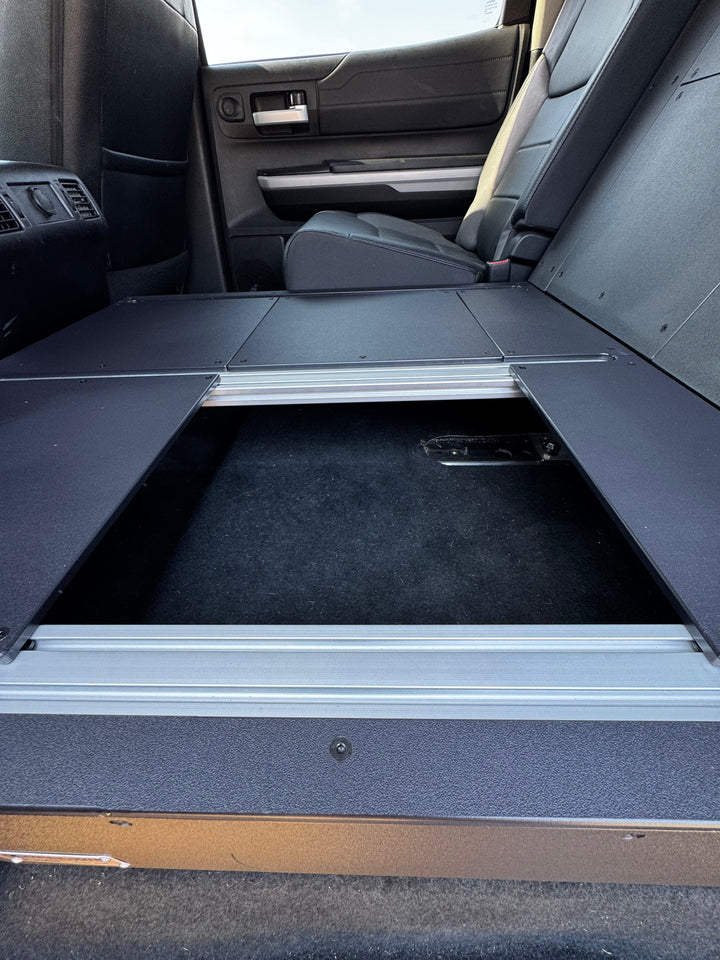 CargoKits Rear Seat Delete 2nd Gen. Toyota Tundra CrewMax