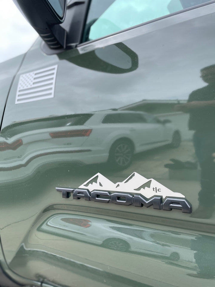 Tactilian Badge Mountain Range Magnet for Tacoma (2016-2023)