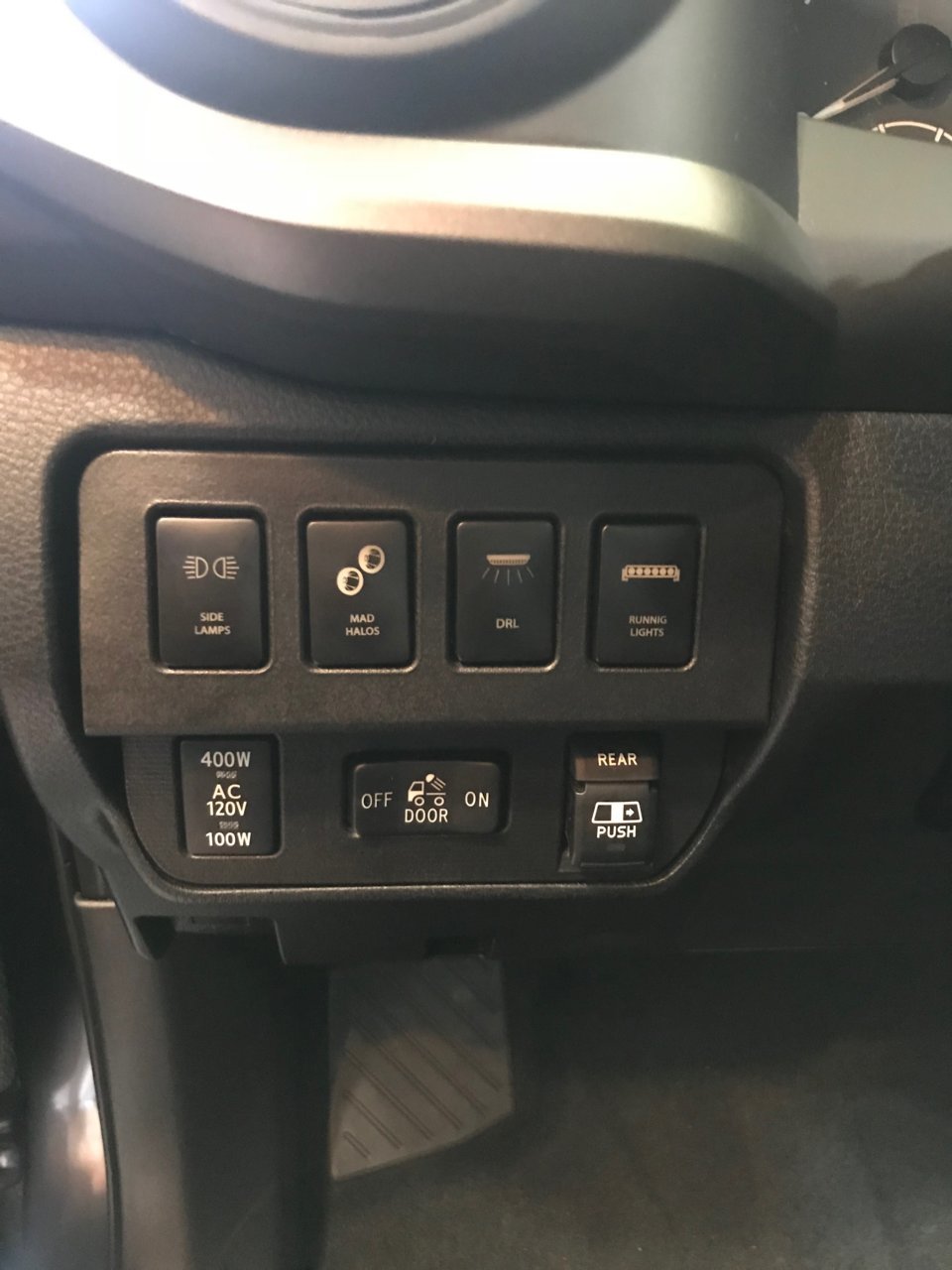 Meso Customs Left side switch panel for Tacoma (2016-2023)