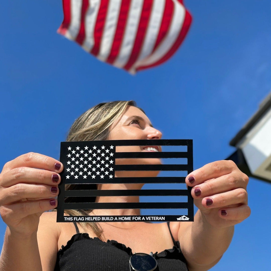 Tactilian Veterans Support American Flag Flag Magnet Set (Limited Edition)