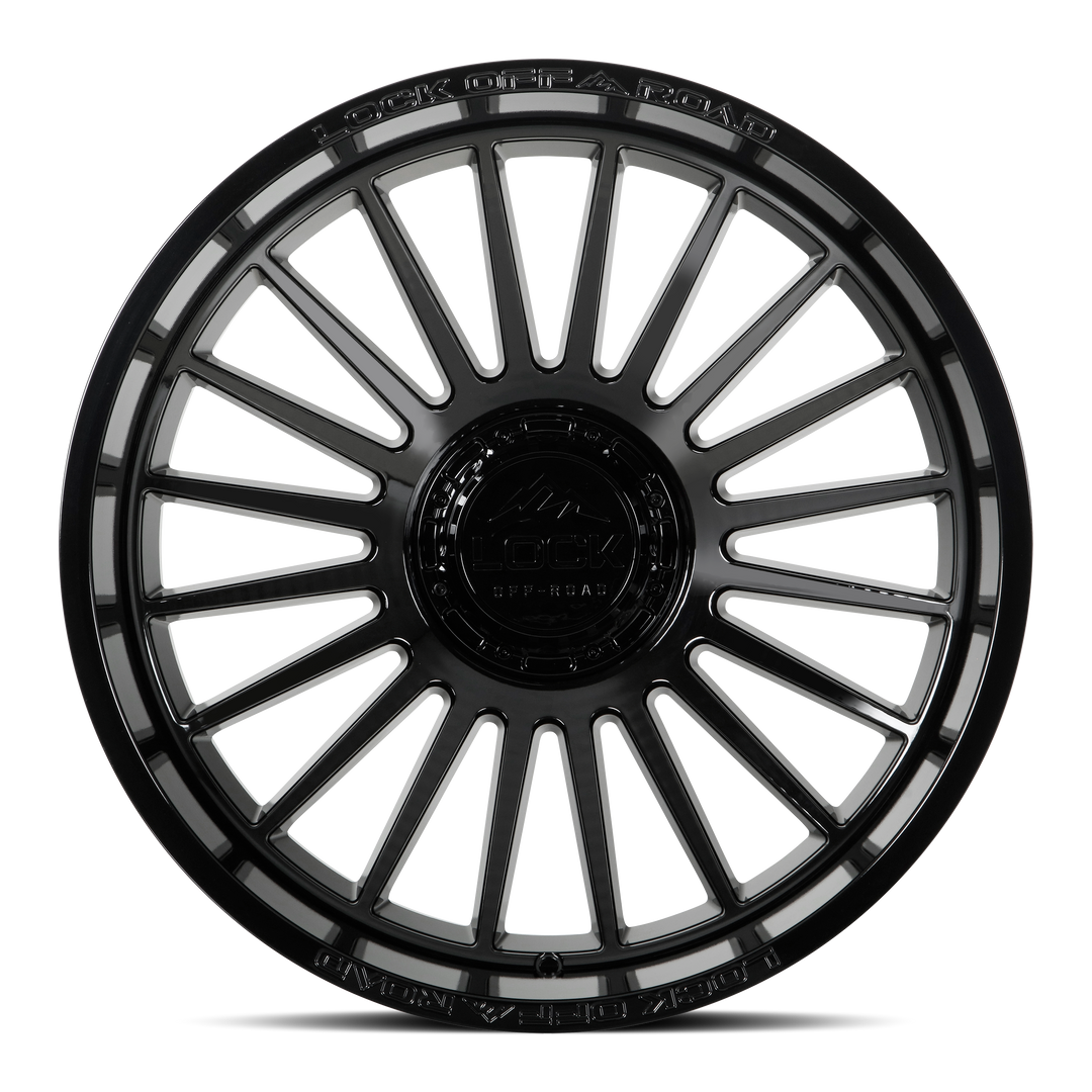 Lock Off-Road Wheels INVASION - GLOSS BLACK