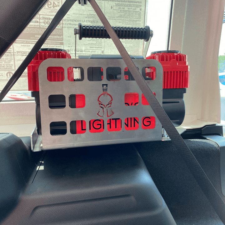 Thor’s Lightning Refuge MOLLE Air Compressor Mount for Jeep Wrangler JLU 2018–2026
