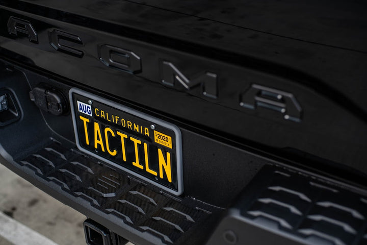 Tactilian Silicone Anti-Rattle, Anti-Scratch License Plate Holder