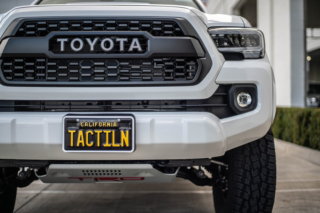 Tactilian Silicone Anti-Rattle, Anti-Scratch License Plate Holder