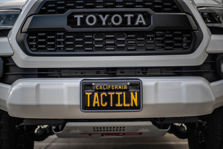 Tactilian Silicone Anti-Rattle, Anti-Scratch License Plate Holder