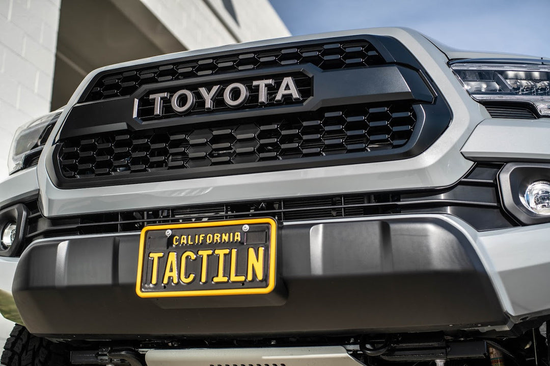 Tactilian Silicone Anti-Rattle, Anti-Scratch License Plate Holder