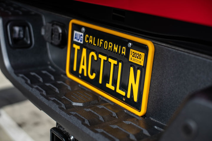 Tactilian Silicone Anti-Rattle, Anti-Scratch License Plate Holder