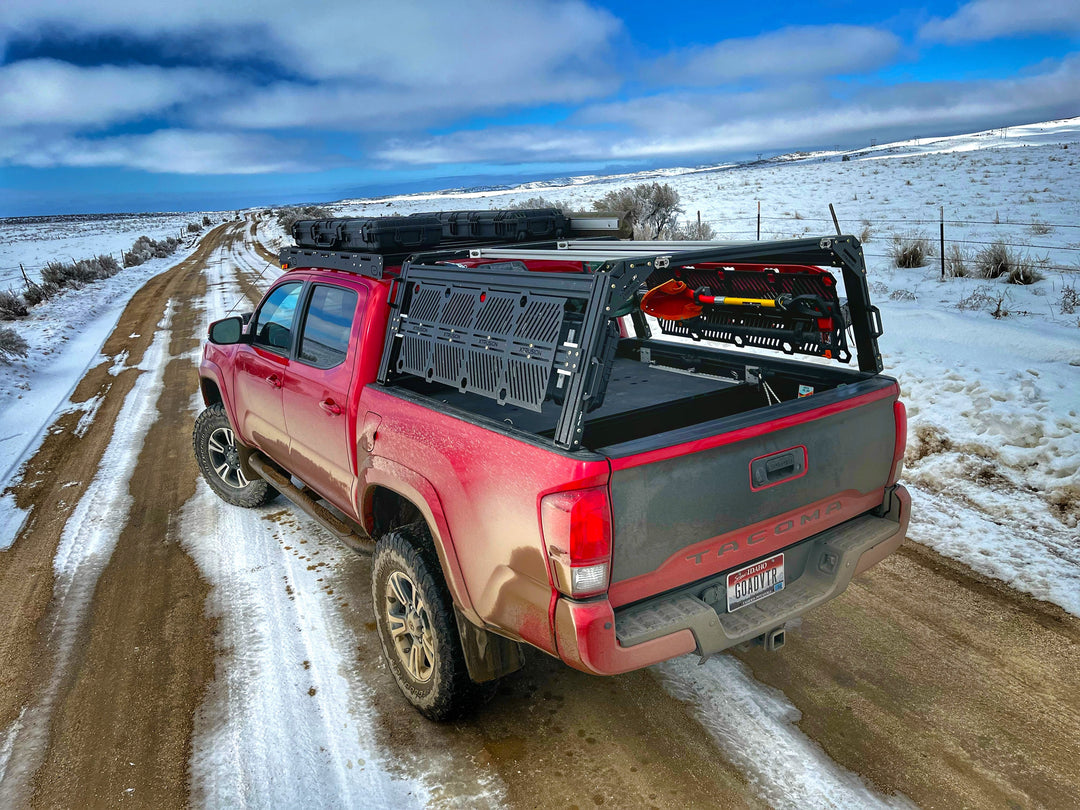 Xtrusion Overland XTR1 Bed Rack for Retrax XR Cover for Tacoma