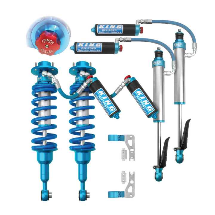 King Off Road OEM Performance Shock Kit With/Without Click Adjuster for Tacoma (2024+)