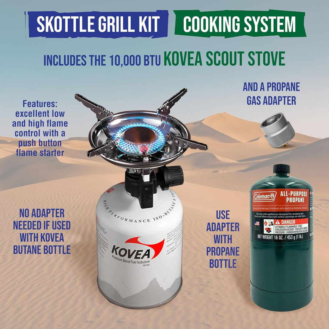 TemboTusk The Ultimate Skottle Grill Kit