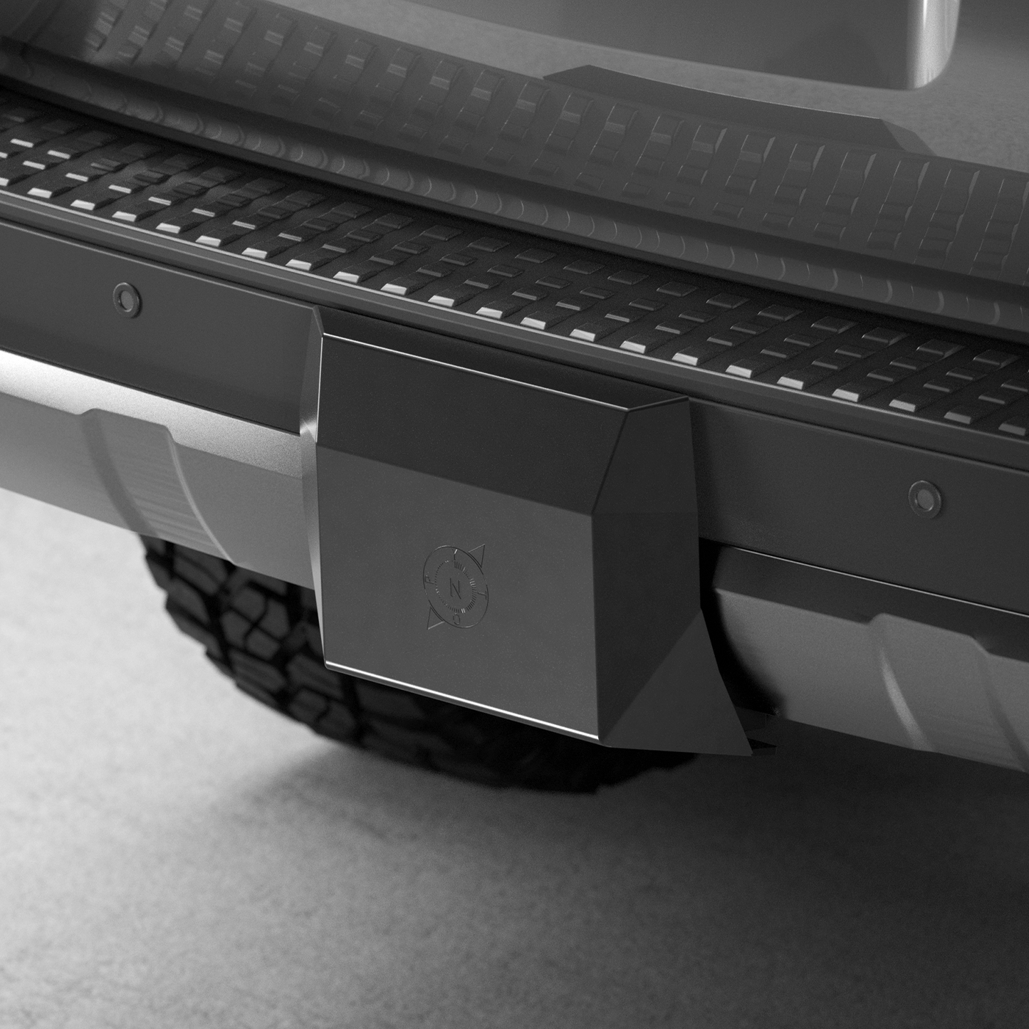 Nytop Rear Hitch Skid Cover for Land Cruiser (2024+)