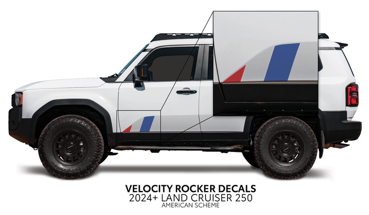2024+ Land Cruiser 250 Velocity Lower Rocker Decals