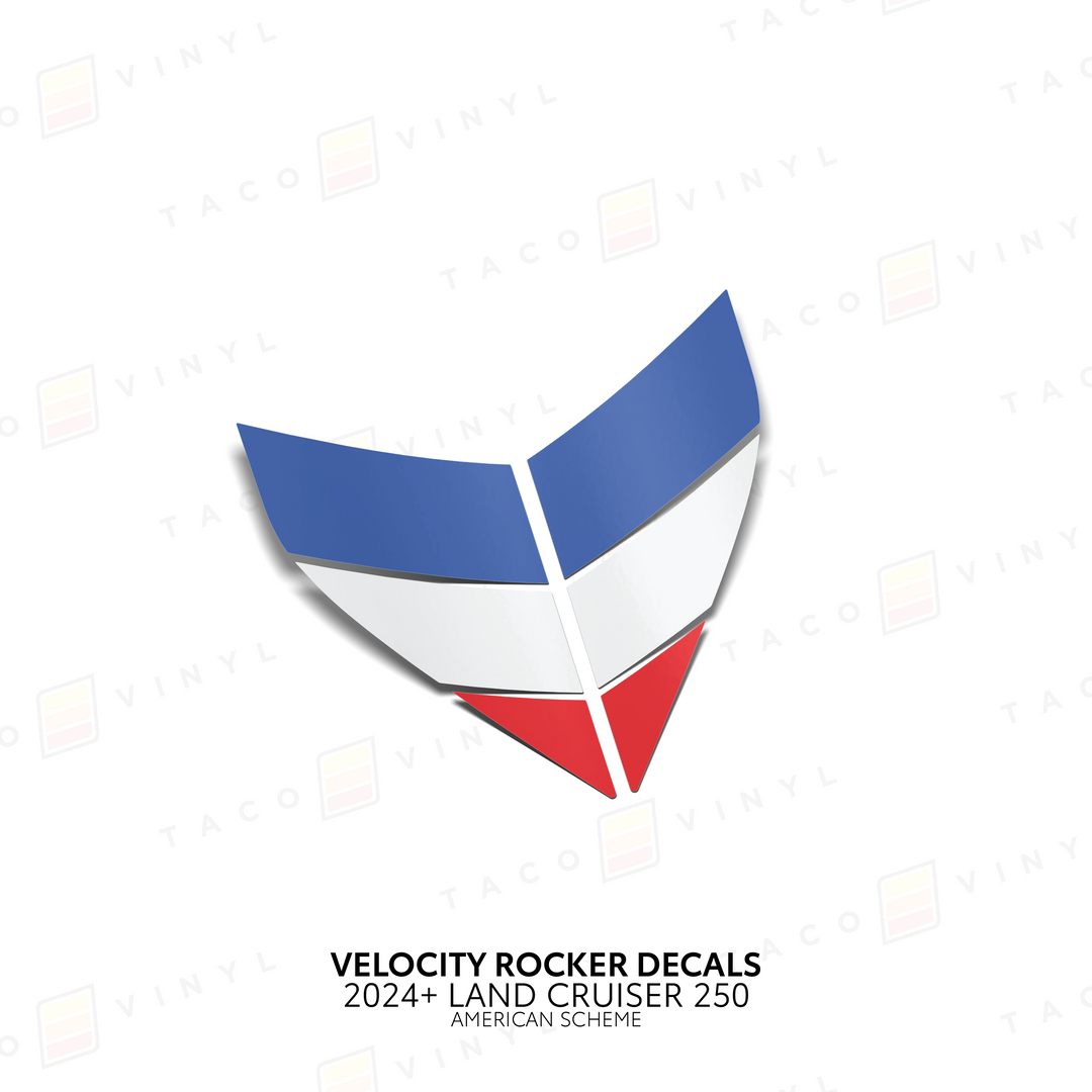 2024+ Land Cruiser 250 Velocity Lower Rocker Decals