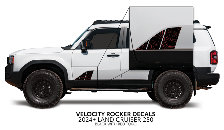 2024+ Land Cruiser 250 Velocity Lower Rocker Decals