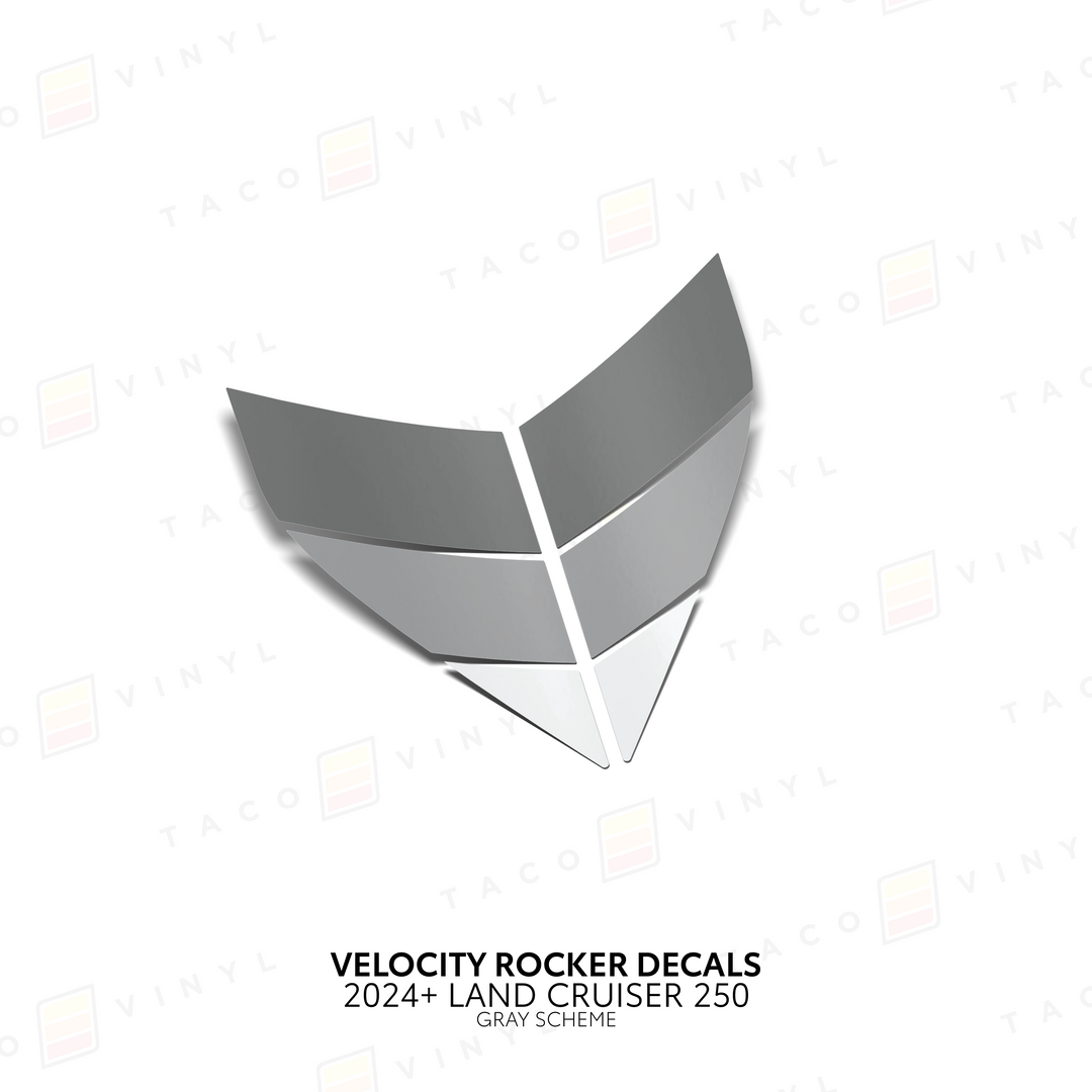 2024+ Land Cruiser 250 Velocity Lower Rocker Decals