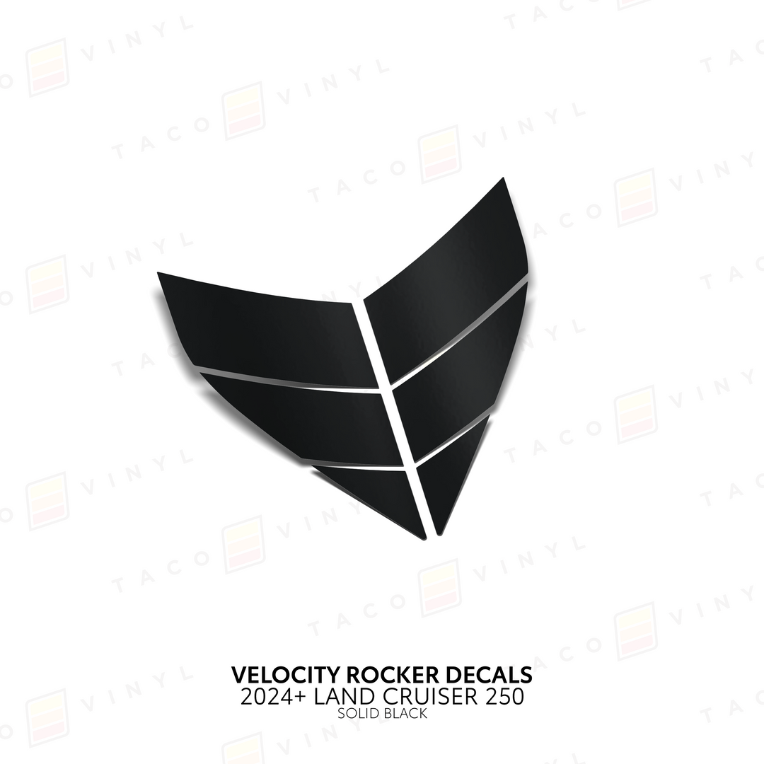 2024+ Land Cruiser 250 Velocity Lower Rocker Decals