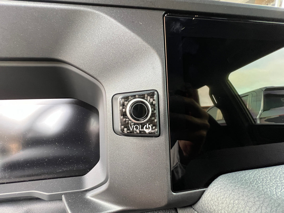 Volume Knob Accent Trim Fits 2024-2027 Toyota Land Cruiser
