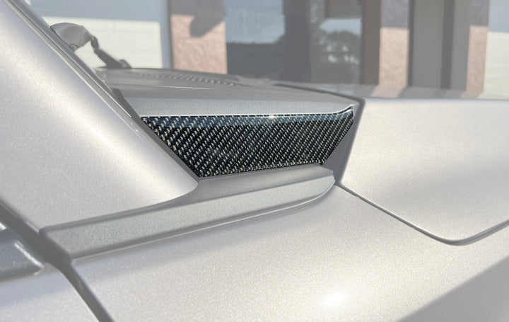 Side Windshield Cowl Panel Accent Overlays Fits 2024-2027 Toyota Land Cruiser & Lexus GX550