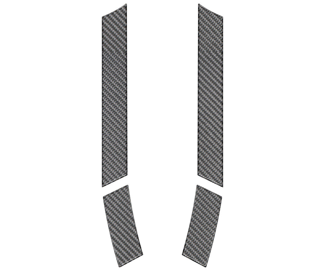 Upper C Pillar Overlays Fits 2024-2027 Toyota Land Cruiser & Lexus GX550