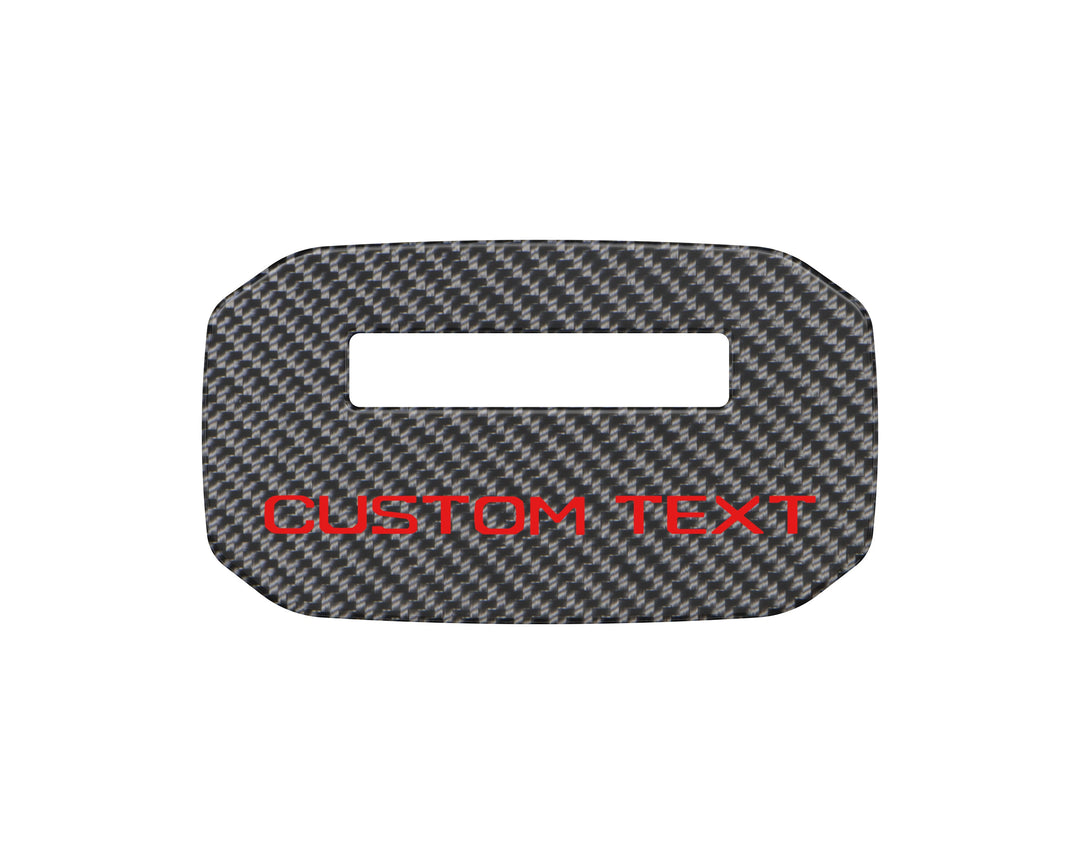 Center Steering Wheel Accent Trim Fits 2024-2027 Toyota Land Cruiser