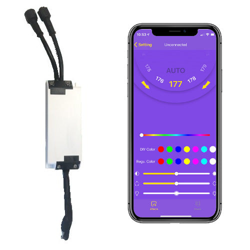 2' LED Whip Elite HD Pair Magnetic Mount