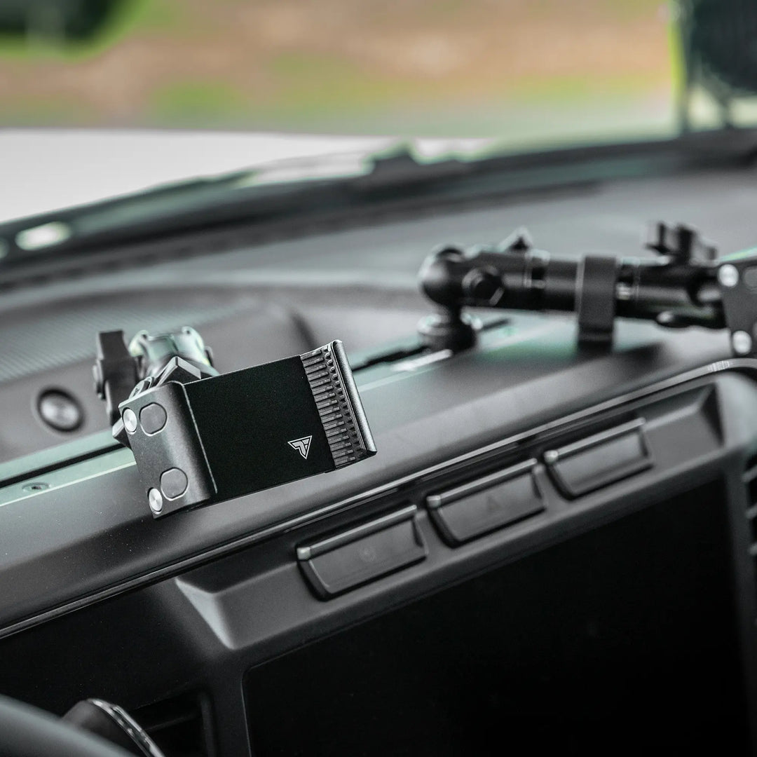 TRAXX™ - Slim Track Dash Bracket With 20LITE Phone & Tablet Mounts | 2023-2026 Ford Super Duty (F-250 Through F-600)