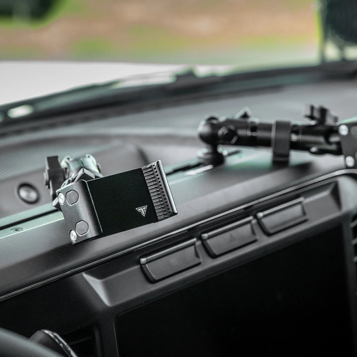 TRAXX™ - Slim Track Dash Bracket With 20LITE Phone & Tablet Mounts | 2023-2026 Ford Super Duty (F-250 Through F-600)
