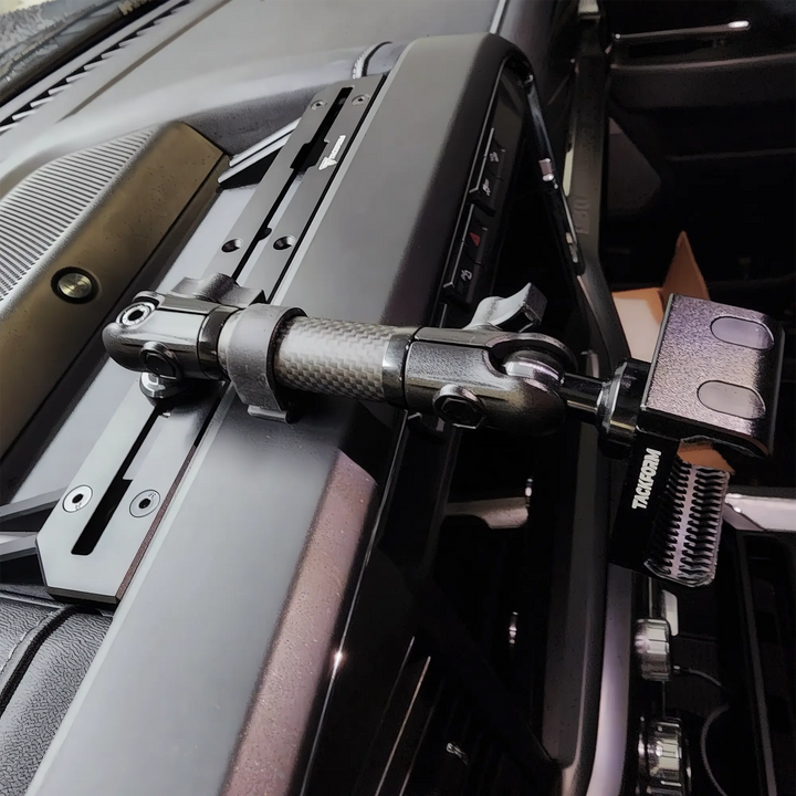 TRAXX™ - Slim Track Dash Bracket With 20LITE Phone & Tablet Mounts | 2023-2026 Ford Super Duty (F-250 Through F-600)