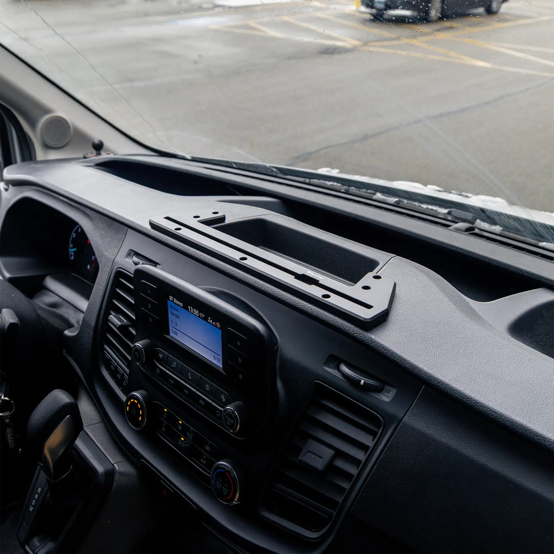 TRAXX™ - Slim Track Dash Bracket With 20LITE Phone Mount | 2020-2025 Ford Transit (Not Compatible With Transit Connect)