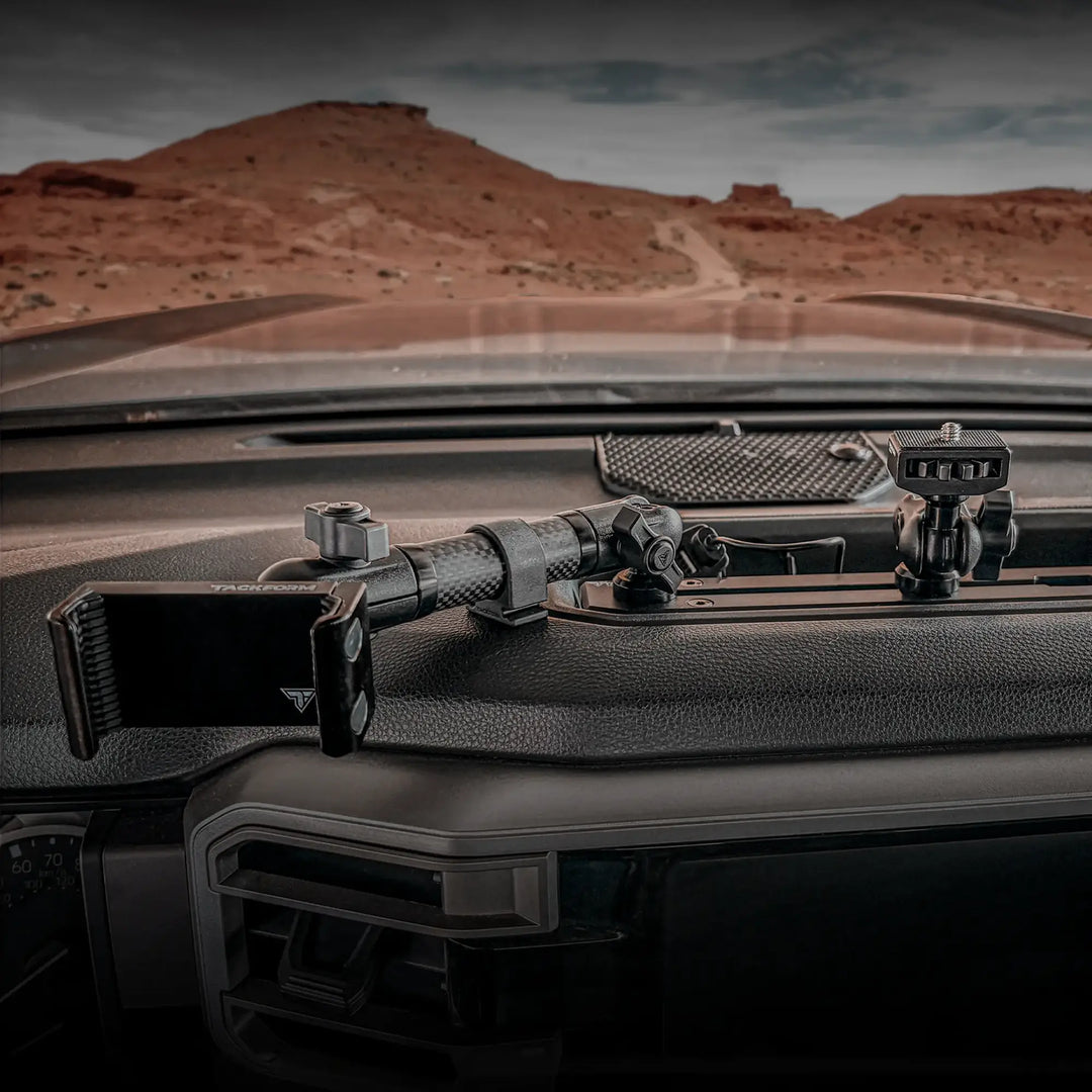 TRAXX™ - Slim Track Dash Bracket With MagSafe Phone Mount | 2022-2025 Toyota Tundra & 2023-2026 Toyota Sequoia