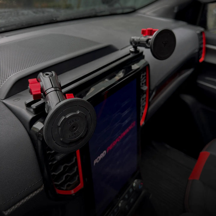 TRAXX™ - Assault Track Picatinny Dash Bracket With MagSafe Phone Mount | 2024 - 2025 Ford Ranger