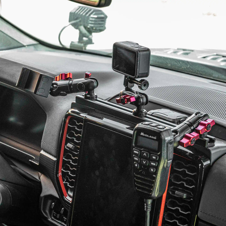 TRAXX™ - Slim Track Dash Bracket With MagSafe Charging Phone Mount | 2024 - 2025 Ford Ranger