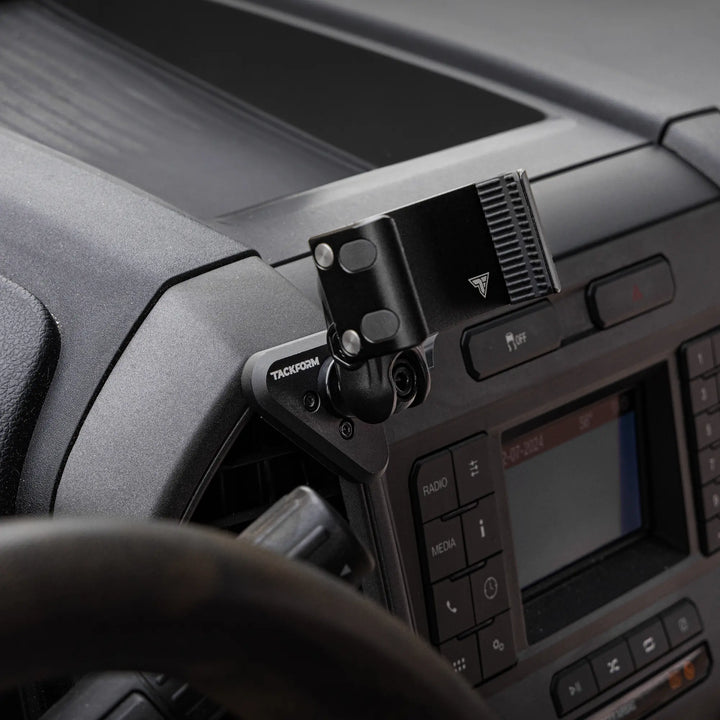 LINK™ Vent Mount Bracket With Quad Lock Magnetic Phone Holder | ‘15-‘20 Ford F-150, ‘17-‘22 Super Duty, ‘18-‘21 Expedition (See Compatibility Info For Year/Trim Details)