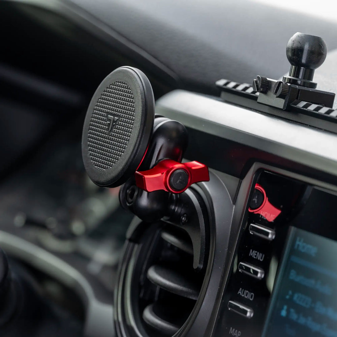 Tackform LINK™ Vent Mount Bracket With 20LITE Phone Holder | Choose Your Arm Length for Tacoma (2016-2023) & Tundra (2014-2021)