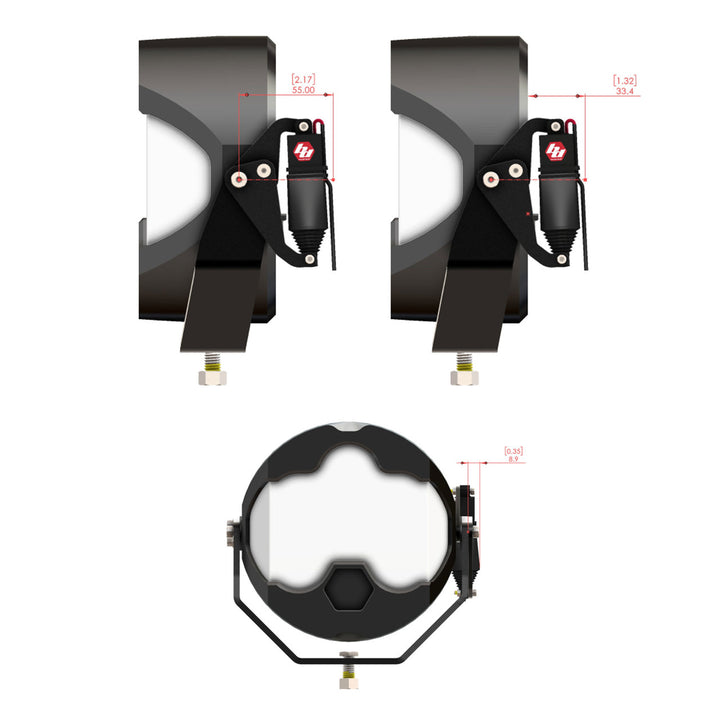 Baja Designs Reflex Light Actuator Kit– LP4/LP6/LP9/XL-M Housing - Universal