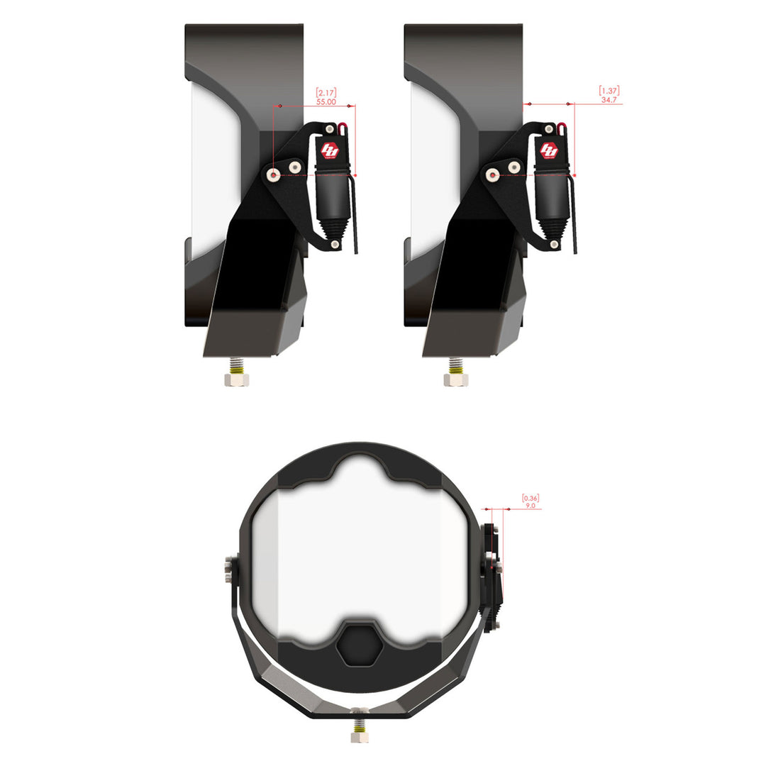 Baja Designs Reflex Light Actuator Kit– LP4/LP6/LP9/XL-M Housing - Universal