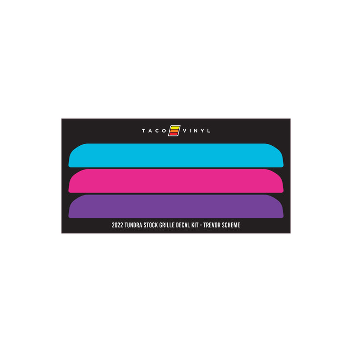 2022+ Tundra Offroad Grille Decal