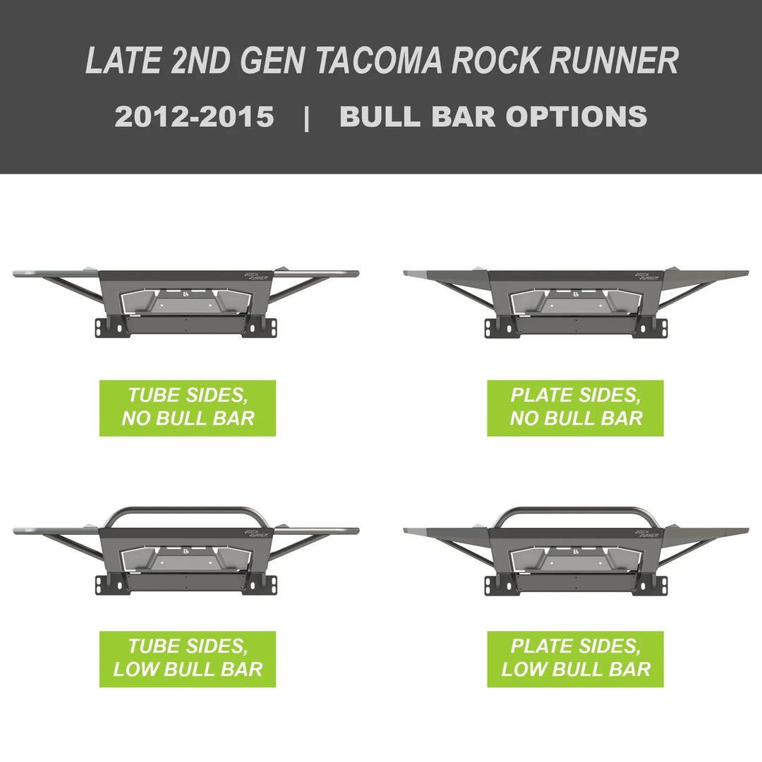 C4 Fabrication Rock Runner Front Bumper for Tacoma (2012-2015)