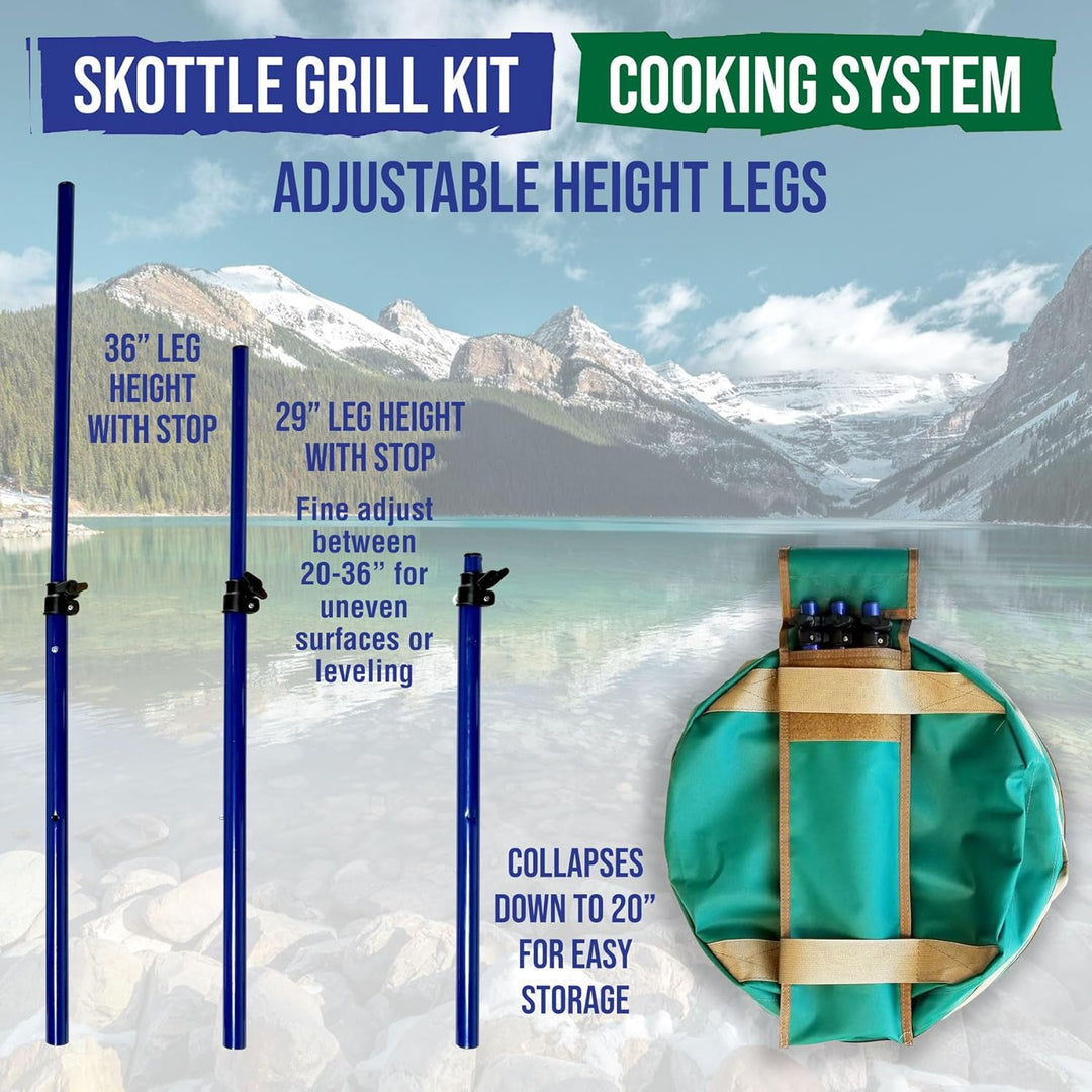 TemboTusk The Ultimate Skottle Grill Kit