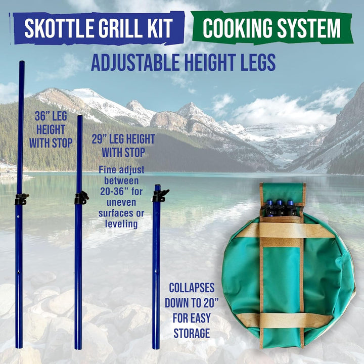 TemboTusk The Ultimate Skottle Grill Kit