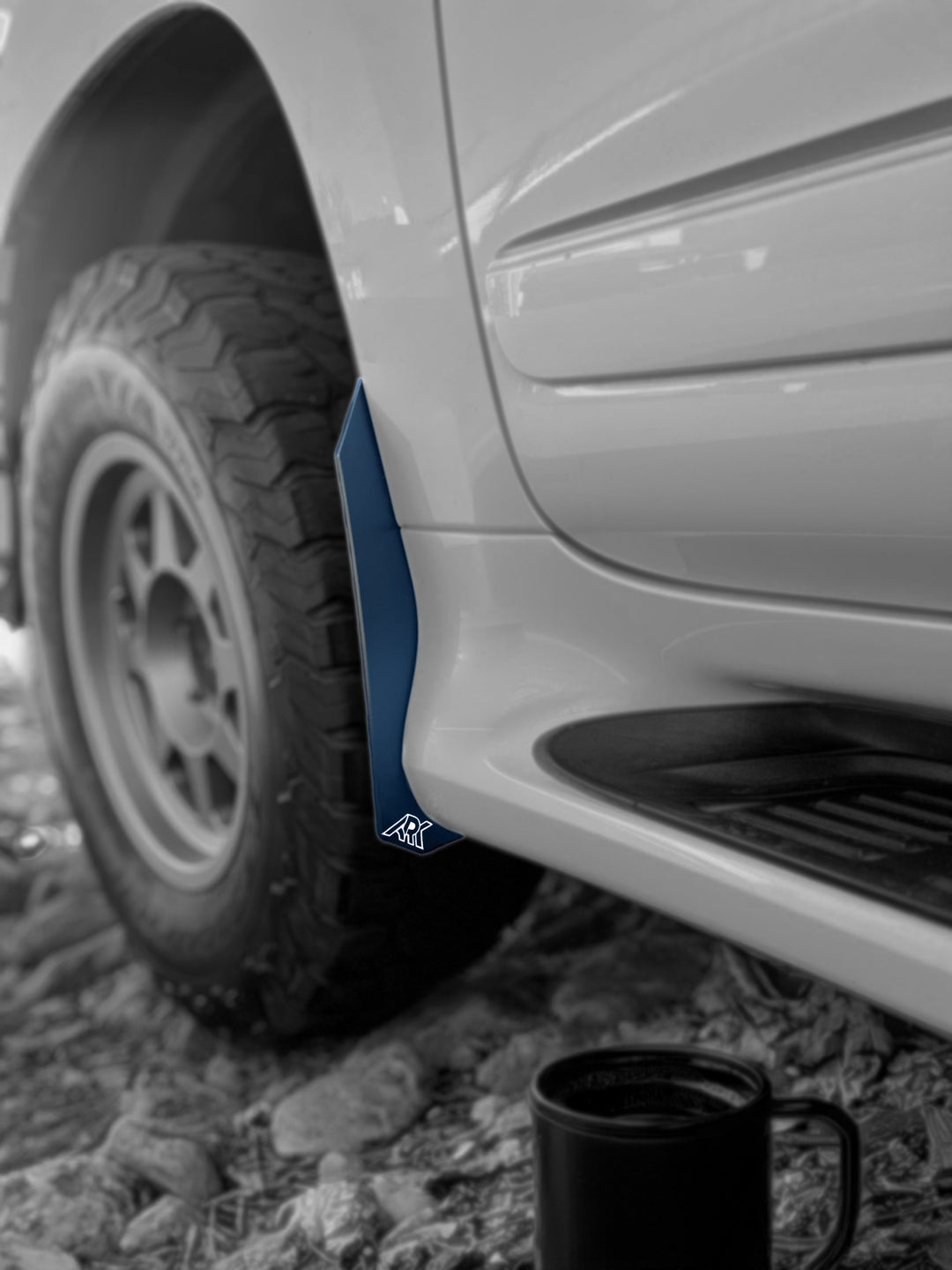 Ark Splash Guards TriXpoly Micro Flare MudFlap Deletes for GX460 (2010-2024)