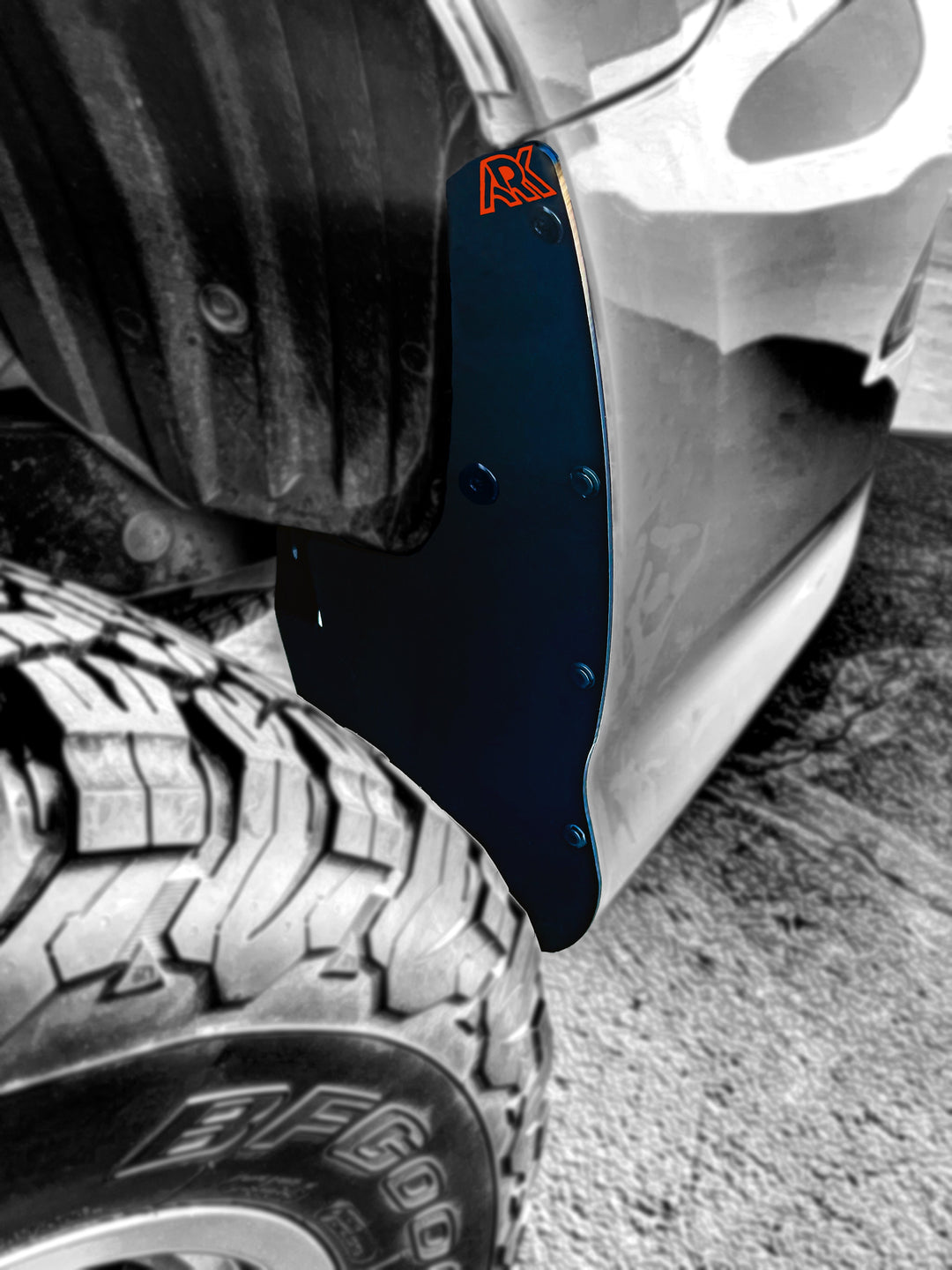 Ark Splash Guards TriXpoly Standard Mud Flap Delete - Rear Only for GX460 (2010-2024)