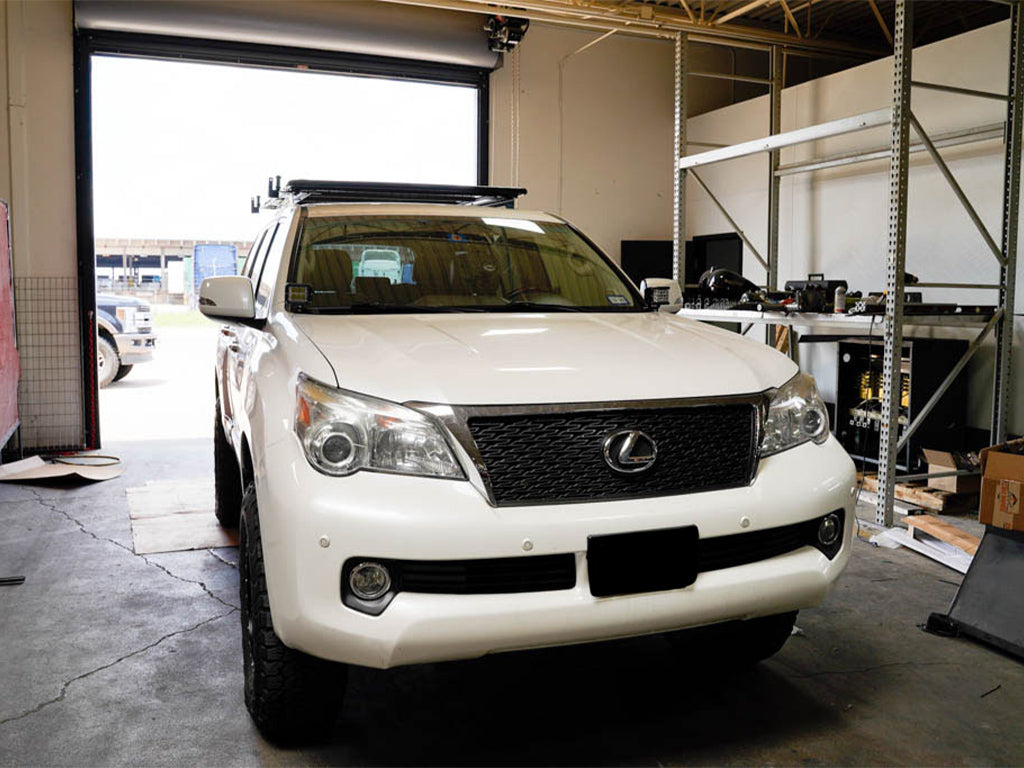 Cali Raised LED Low Profile LED Ditch Light Brackets Kit For GX460 (2010-2022)