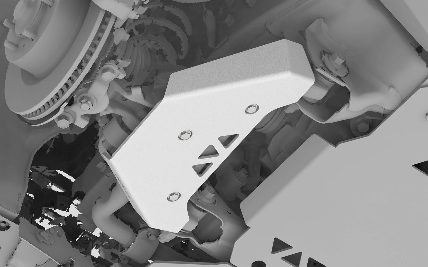 Nytop Lower Control Arm Skid Plate Kit for Land Cruiser & GX550 (2024+)