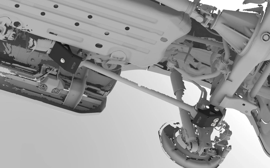 Nytop Lower Trailing Arm Skid Plate Kit for Land Cruiser & GX550 (2024+)