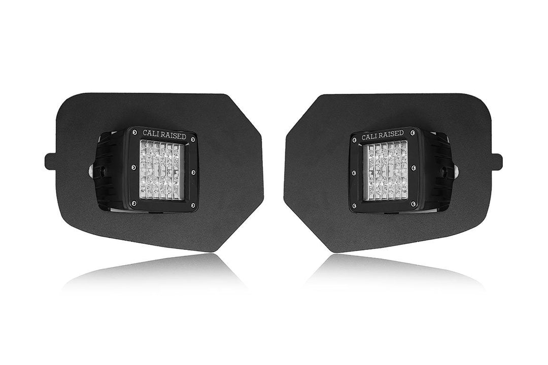 Cali Raised LED Fog Light Pod Replacements Brackets Kit for Tacoma (2016-2023)
