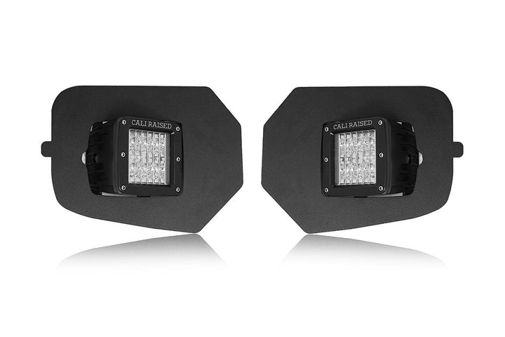 Cali Raised LED Fog Light Pod Replacements Brackets Kit for Tacoma (2016-2023)