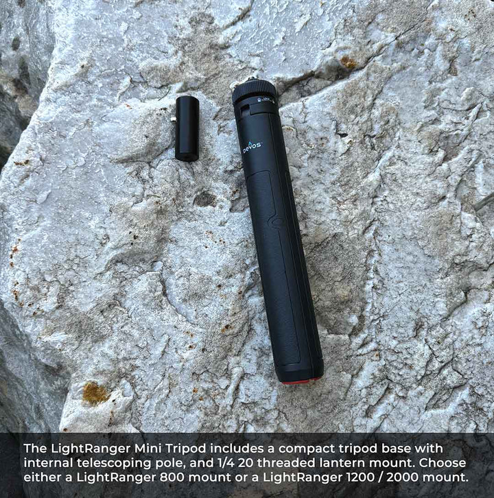 Devos Outdoor Mini Tripod with Quarter 20 Mount